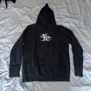 NOTHING SPECIAL / OPENING CEREMONY SS 2019 - NYC BLACK SLIM FIT HOODIE - L